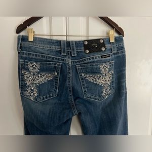 Miss Me boot cut denim jeans size 31